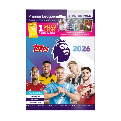 Topps Premier League 2025/26 – Starter Pack (Debut Edition) Topps Premier League 2025/26 – Starter Pack (Debut Edition)