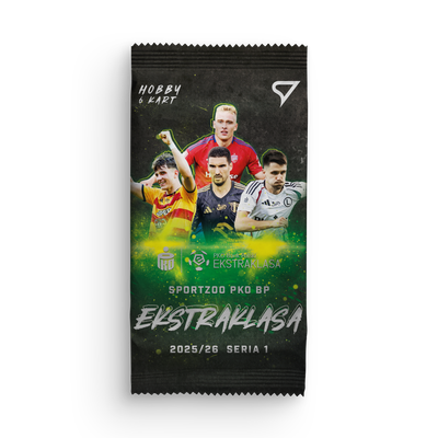 SportZoo PKO BP Ekstraklasa 2025/26 Seria 1 Hobby – saszetka z kartami piłkarskimi