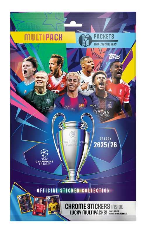 Champions League Stickers 25/26 - Multipack