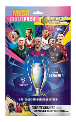 Champions League Stickers 25/26 - Mega Multipack