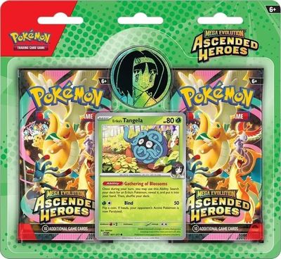 Mega Evolution – Ascended Heroes - Trainer’s 2-Pack Blister Mega Evolution – Ascended Heroes - Trainer’s 2-Pack Blister