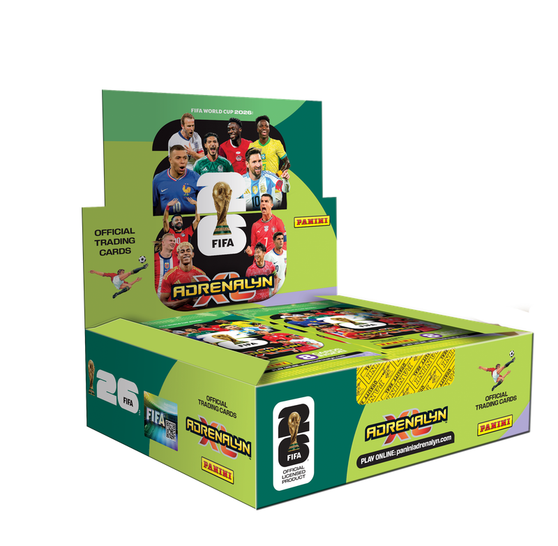 Box 24 saszetki kart FIFA World Cup 2026 (Adrenalyn XL)