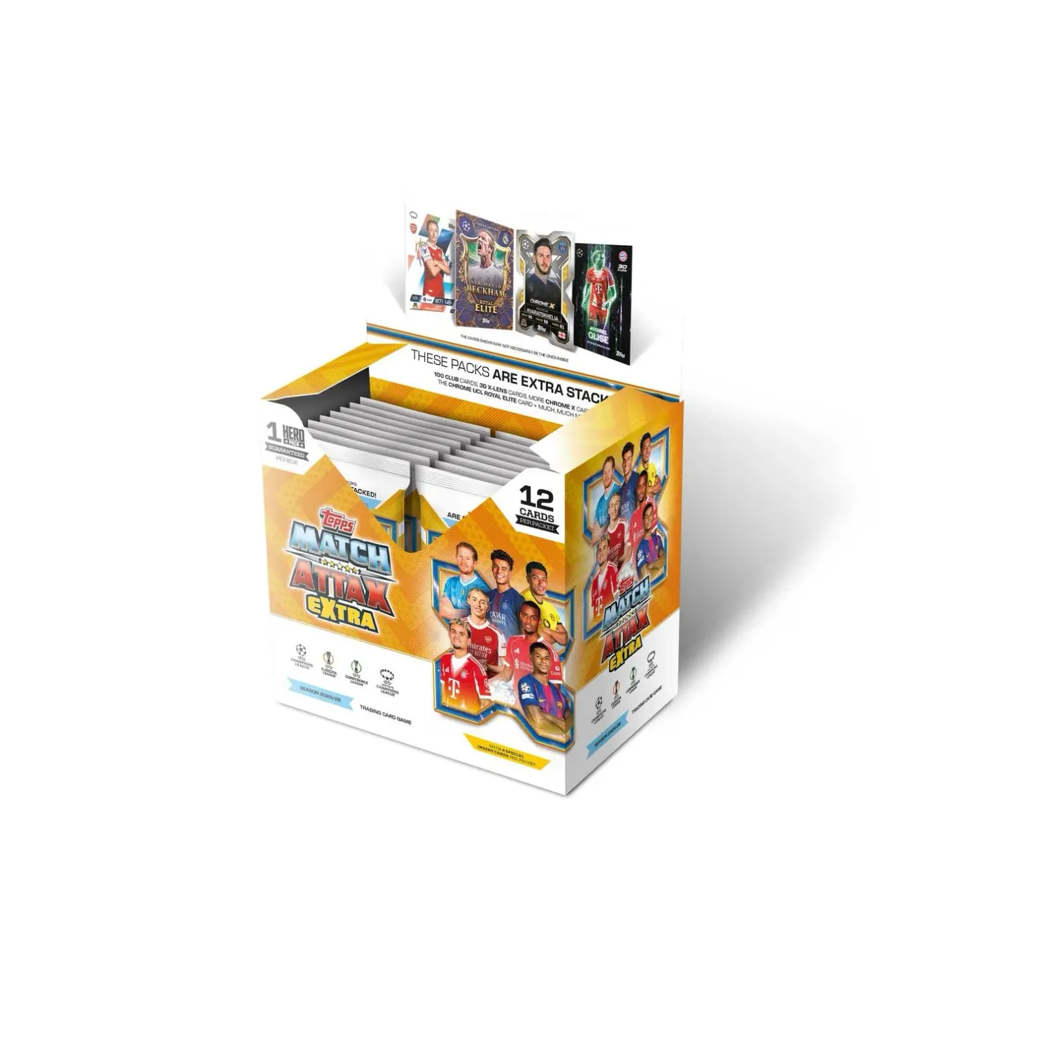 Match Attax Extra 2025/26 – Box 32 saszetek