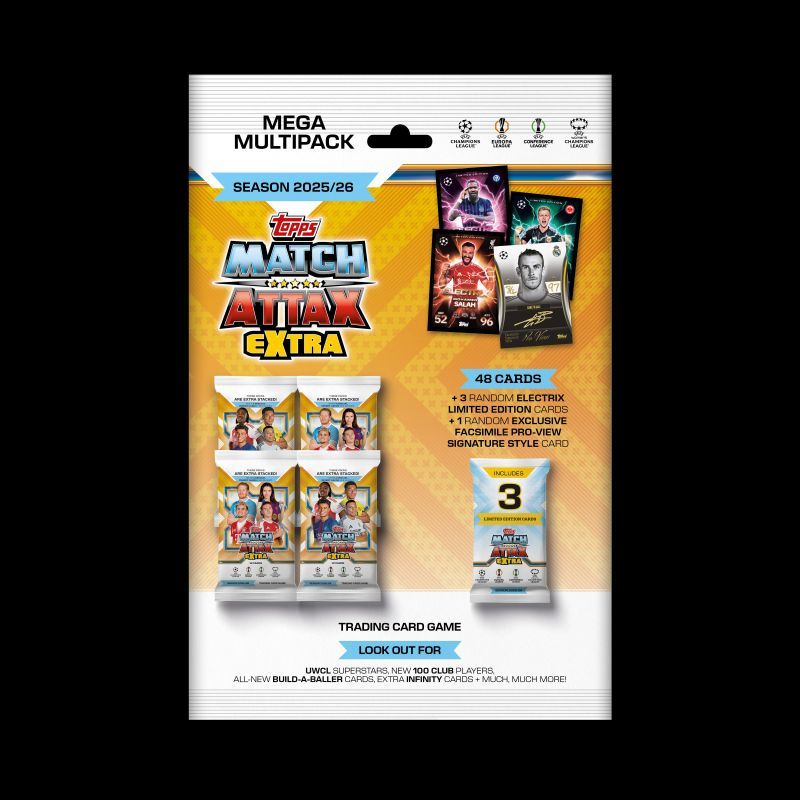 Match Attax Extra 2025/26 – Mega Multipack