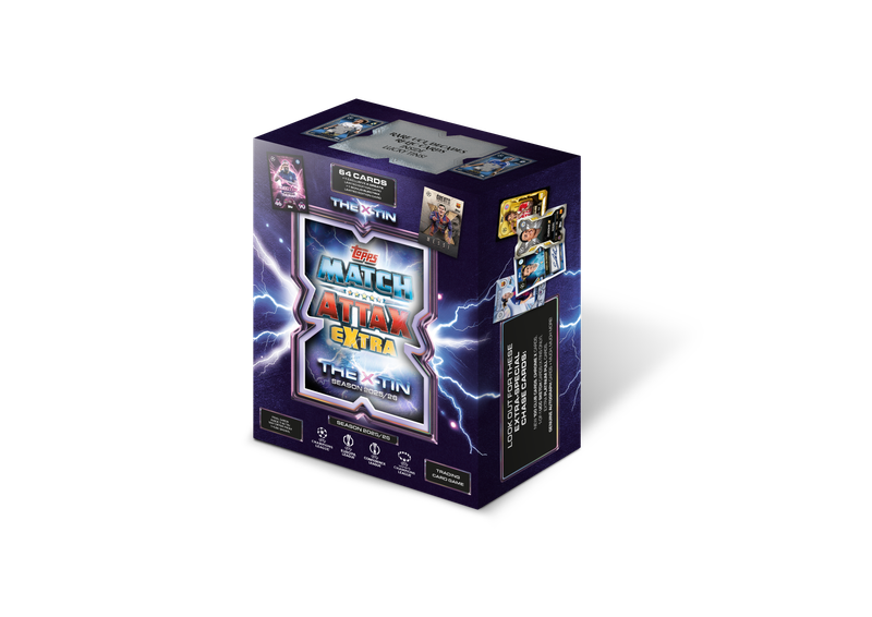 Match Attax Extra 2025/26 The X Tin – karty piłkarskie