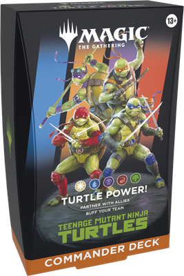 Magic: The Gathering - Teenage Mutant Ninja Turtles - Commander Deck - Turtle Power! Magic: The Gathering - Teenage Mutant Ninja Turtles - Commander Deck - Turtle Power!