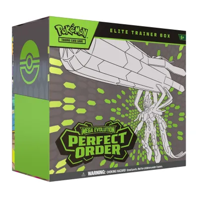 Pokemon TCG: Mega Evolution - Perfect Order – Elite Trainer Box Pokemon TCG: Mega Evolution - Perfect Order – Elite Trainer Box