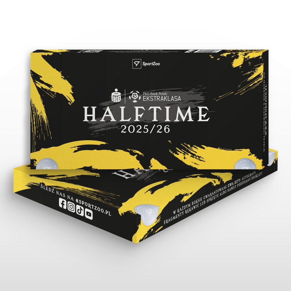SportZoo PKO BP Ekstraklasa 2025/26 Halftime Hobby Box – karty piłkarskie
