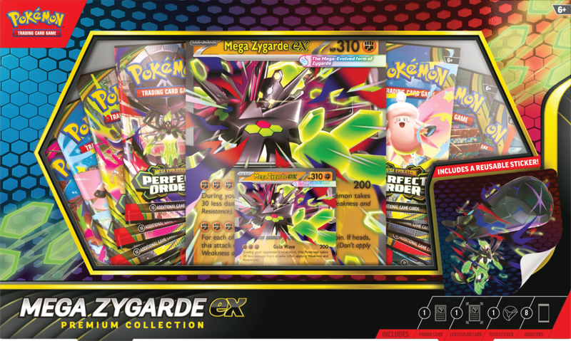 Pokémon TCG Mega Zygarde ex Premium Collection