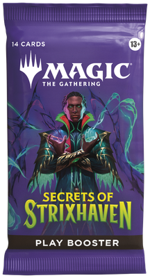 Magic The Gathering: Secrets of Strixhaven - Play Booster Magic The Gathering: Secrets of Strixhaven - Play Booster