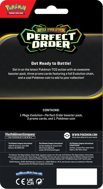 Pokémon TCG: Mega Evolution - Perfect Order - Premium Checklane Blister