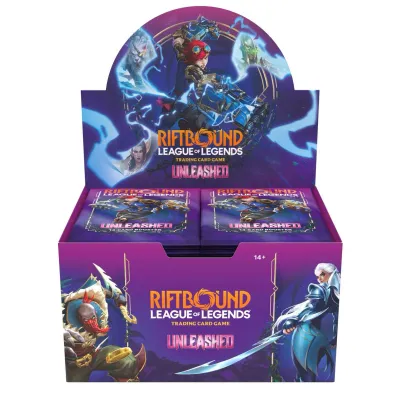Riftbound: League of Legends Trading Card Game - Unleashed Booster Box Riftbound: League of Legends Trading Card Game - Unleashed Booster Box