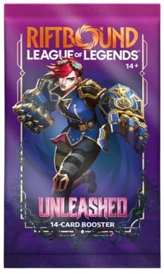 Riftbound: League of Legends Trading Card Game - Unleashed Booster Pack Riftbound: League of Legends Trading Card Game - Unleashed Booster Pack