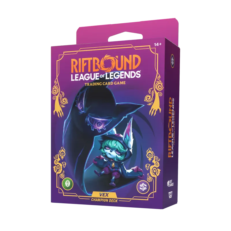 Riftbound: League of Legends Trading Card Game - Unleashed Champion Deck: Vex