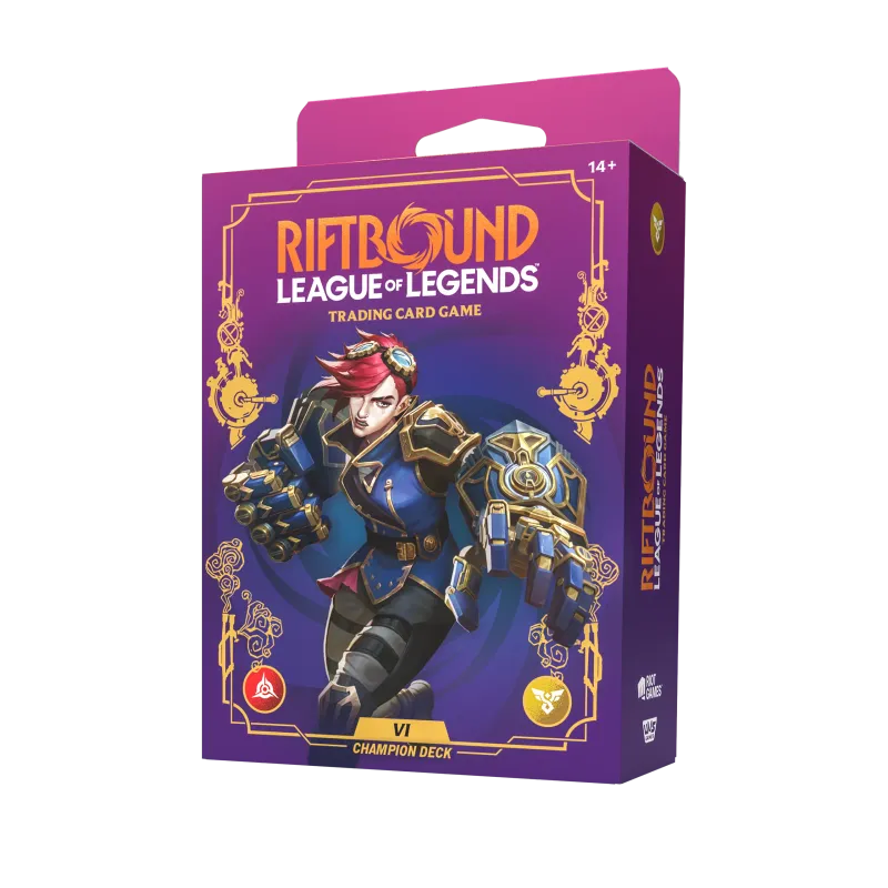 Riftbound: League of Legends Trading Card Game - Unleashed Champion Deck: Vi