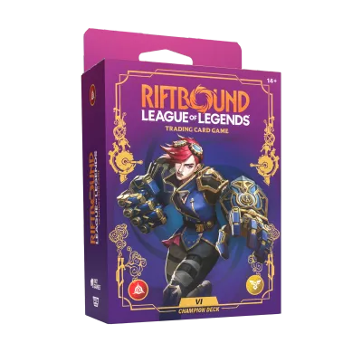 Riftbound: League of Legends Trading Card Game - Unleashed Champion Deck: Vi Riftbound: League of Legends Trading Card Game - Unleashed Champion Deck: Vi