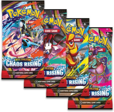Pokémon TCG: Mega Evolution - Chaos Rising - Booster Pokémon TCG: Mega Evolution - Chaos Rising - Booster