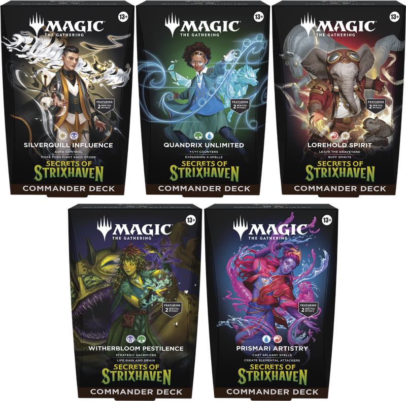 Magic The Gathering: Secrets of Strixhaven - Commander Deck