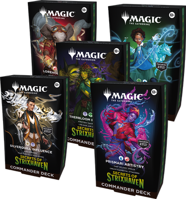 Magic The Gathering: Secrets of Strixhaven - Commander Deck Magic The Gathering: Secrets of Strixhaven - Commander Deck
