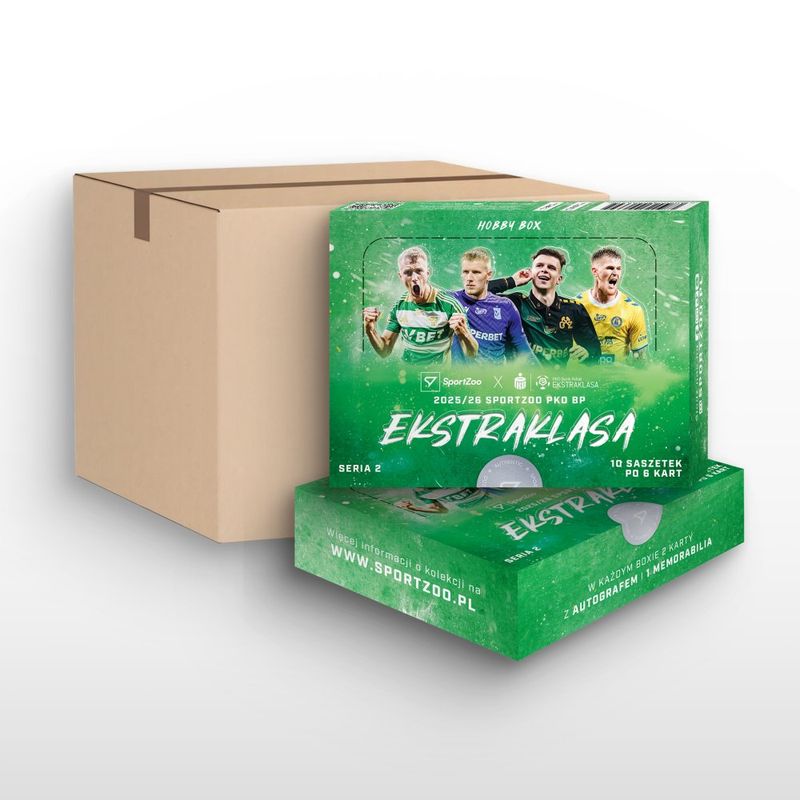 Hobby Case – karty piłkarskie SportZoo PKO BP Ekstraklasa 2025/26 – Seria 2
