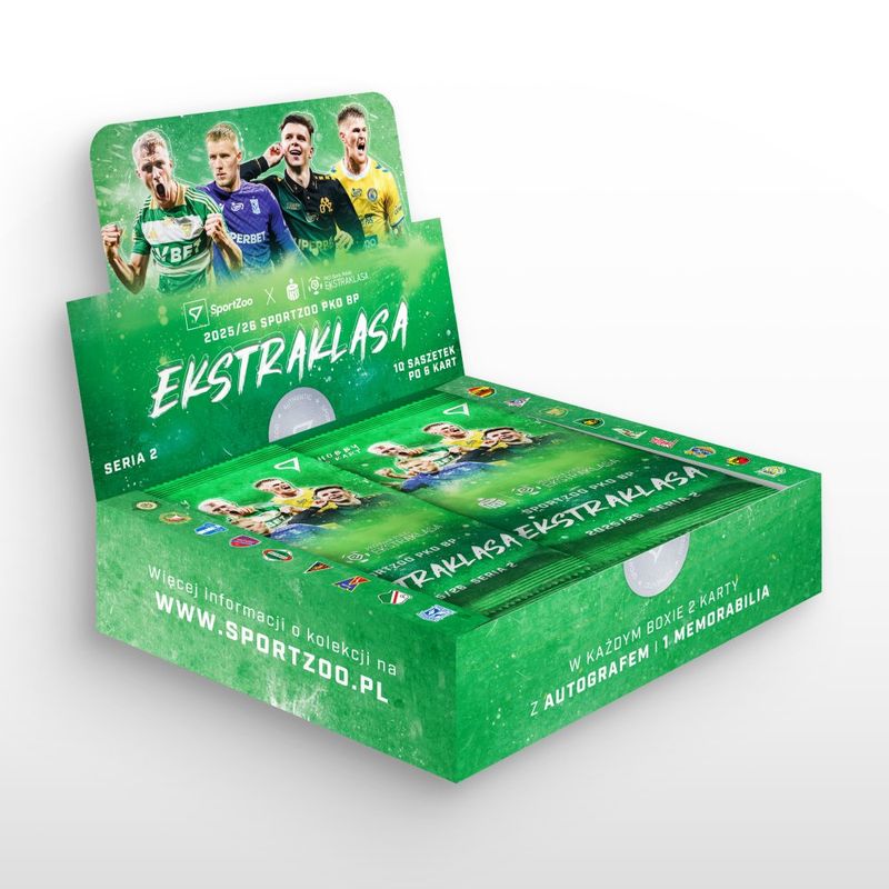 Hobby Case – karty piłkarskie SportZoo PKO BP Ekstraklasa 2025/26 – Seria 2