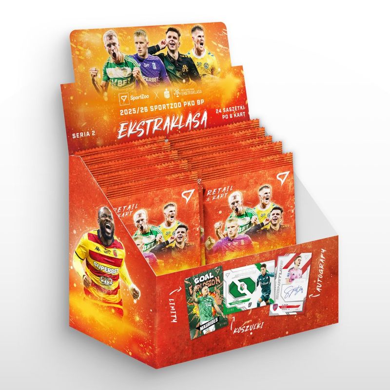 SportZoo Ekstraklasa 2025/26 Seria 2 – Retail Box