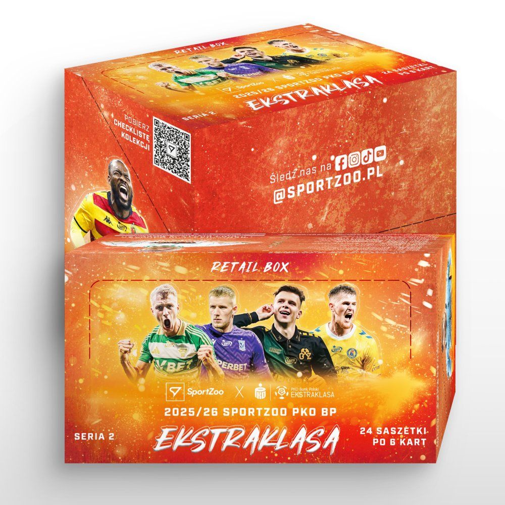 SportZoo Ekstraklasa 2025/26 Seria 2 – Retail Box
