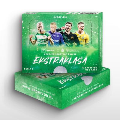 Hobby Box – karty piłkarskie SportZoo PKO BP Ekstraklasa 2025/26 – Seria 2