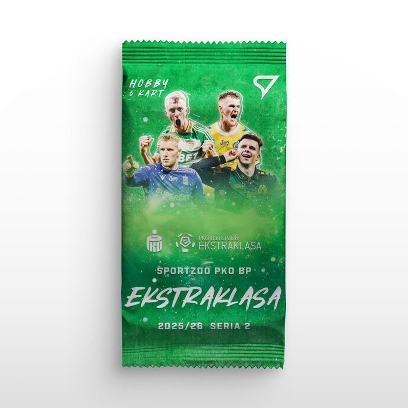 Hobby saszetka - karty piłkarskie SportZoo PKO BP Ekstraklasa 2025/26 – Seria 2