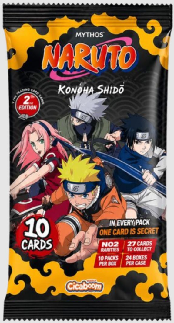Naruto Mythos TCG: Konoha Shidō – First Set 2nd Edition Booster Pack