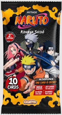 Naruto Mythos TCG: Konoha Shidō – Booster Pack – 2nd Edition Naruto Mythos TCG: Konoha Shidō – Booster Pack – 2nd Edition