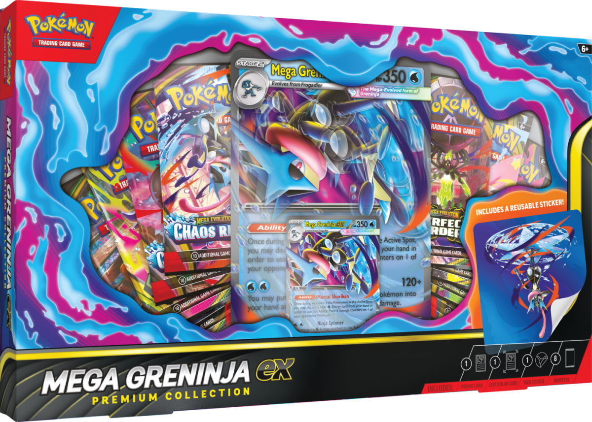 Pokémon TCG: Mega Greninja ex Premium Collection