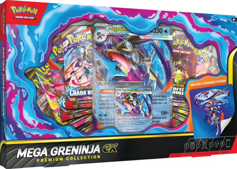 Pokémon TCG: Mega Greninja ex Premium Collection