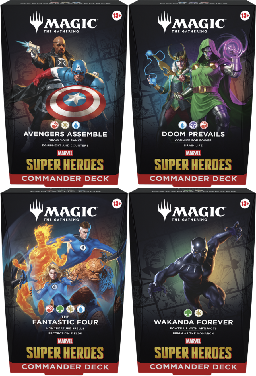 Magic The Gathering: Marvel Super Heroes – Commander Deck