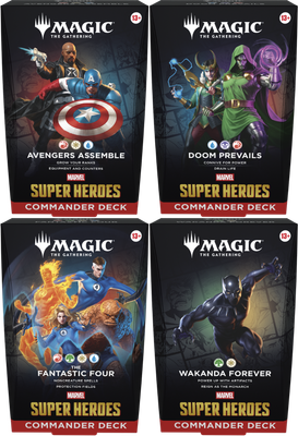 Magic The Gathering: Marvel Super Heroes – Commander Deck Magic The Gathering: Marvel Super Heroes – Commander Deck