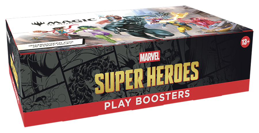 Magic: The Gathering – Marvel Super Heroes - Play Booster Display (30)