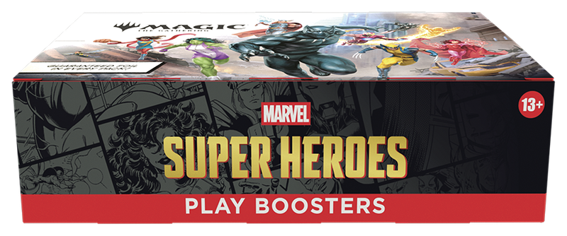 Magic: The Gathering – Marvel Super Heroes - Play Booster Display (30)