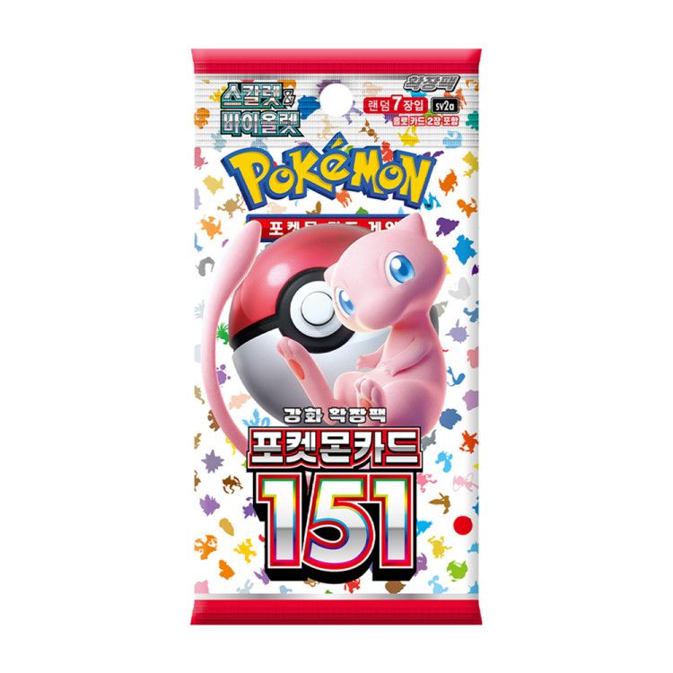 Pokémon TCG – Pokémon Card 151 [SV2a] – Booster (Koreański)