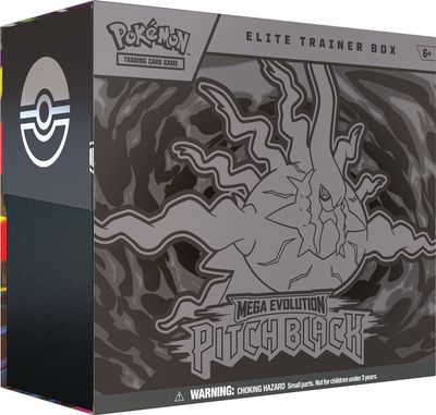 Pokémon TCG: Mega Evolution – Pitch Black – Elite Trainer Box Pokémon TCG: Mega Evolution – Pitch Black – Elite Trainer Box
