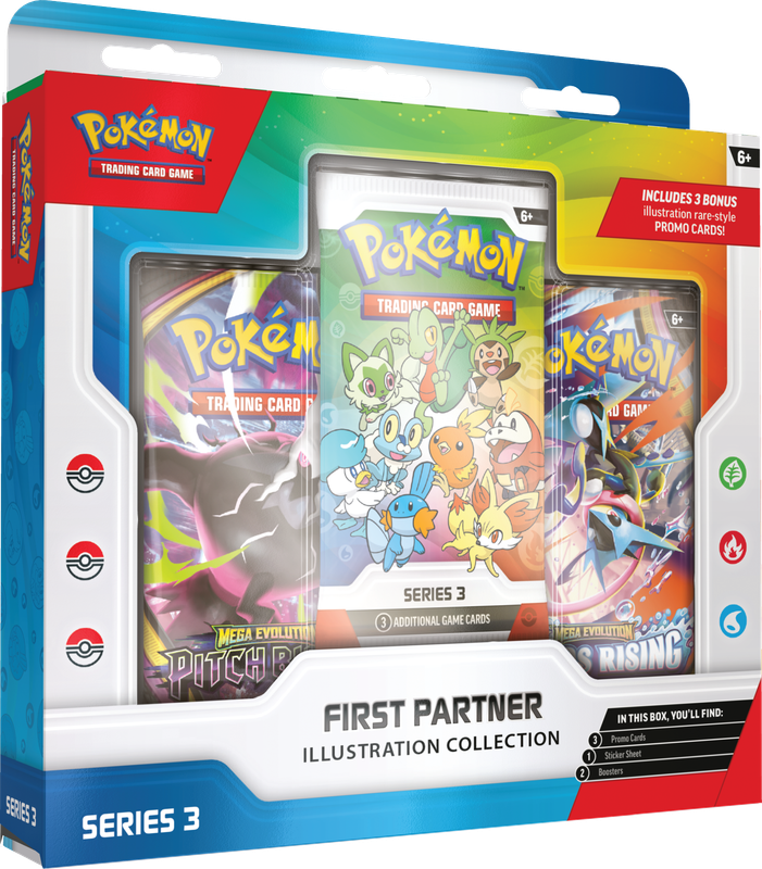 Pokémon TCG: First Partner - Illustration Collection - Series 3