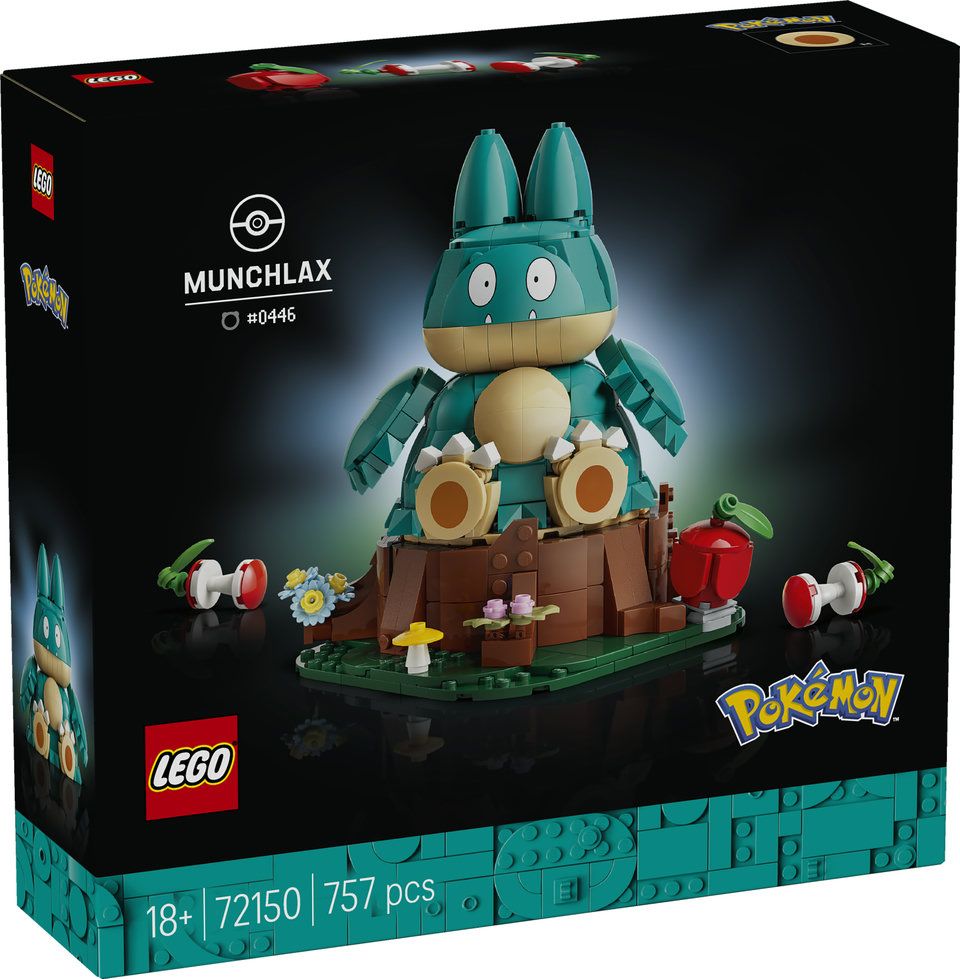LEGO Pokémon Munchlax 72150 - zestaw kolekcjonerski