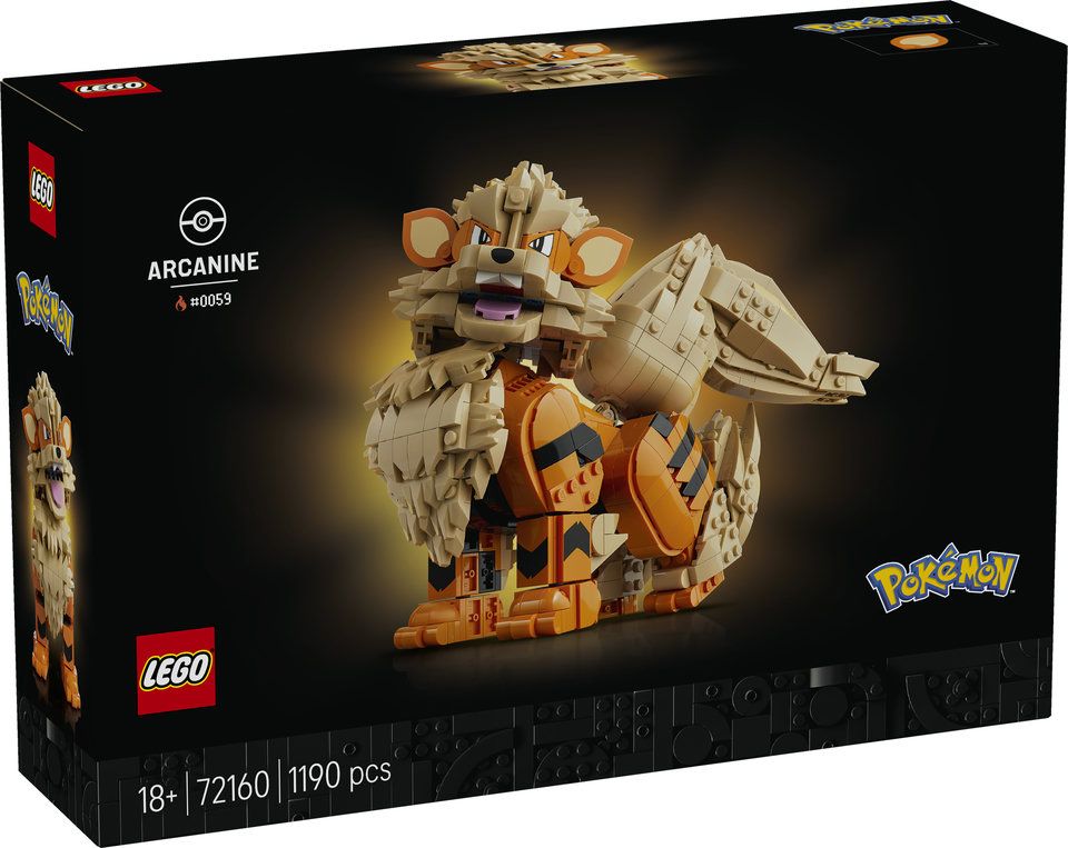 LEGO Pokémon Arcanine 72160