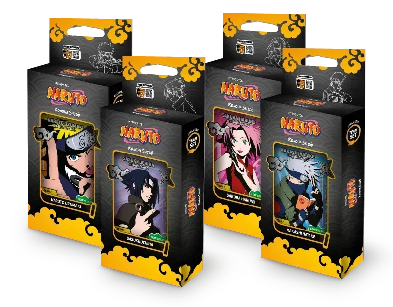 Naruto Mythos TCG: Konoha Shidō – Team Set – 2nd Edition