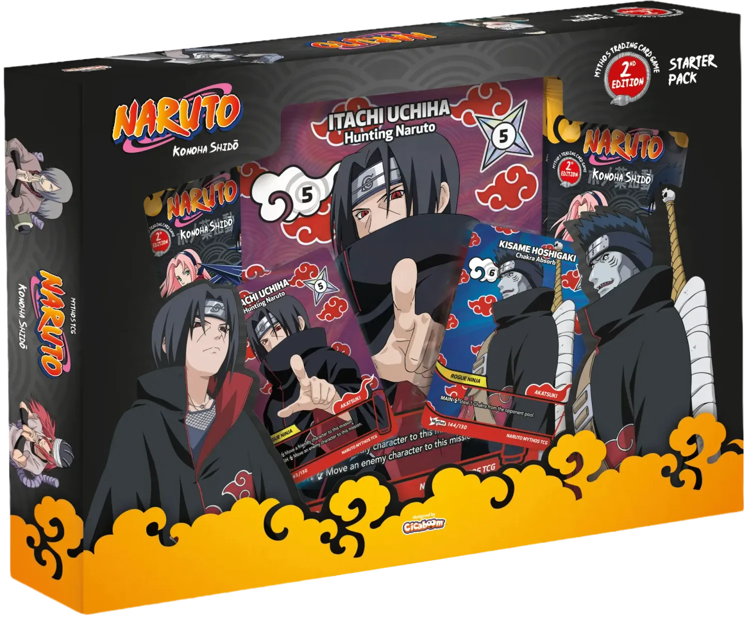 Naruto Mythos TCG: Konoha Shidō – Starter Pack Itachi &amp; Kisame – 2nd Edition