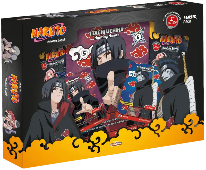 Naruto Mythos TCG: Konoha Shidō – Starter Pack Itachi &amp; Kisame – 2nd Edition