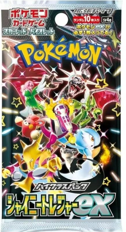 Pokémon TCG: Shiny Treasure ex [SV4a] – Booster (Japoński)