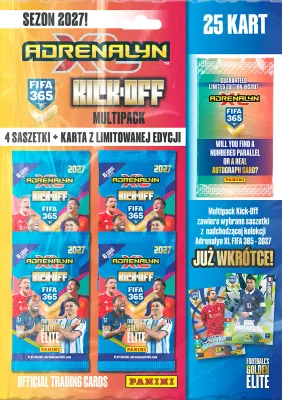 Panini FIFA 365 Adrenalyn XL 2027 – Multipack KICK-OFF Panini FIFA 365 Adrenalyn XL 2027 – Multipack KICK-OFF