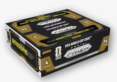 Panini Prizm FIFA World Cup 2026 – Retail Box