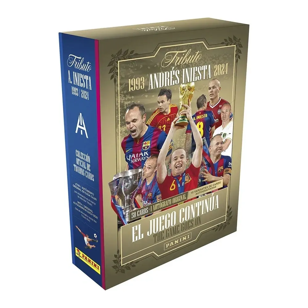 Panini Tributo Andrés Iniesta 1993–2024 – Box