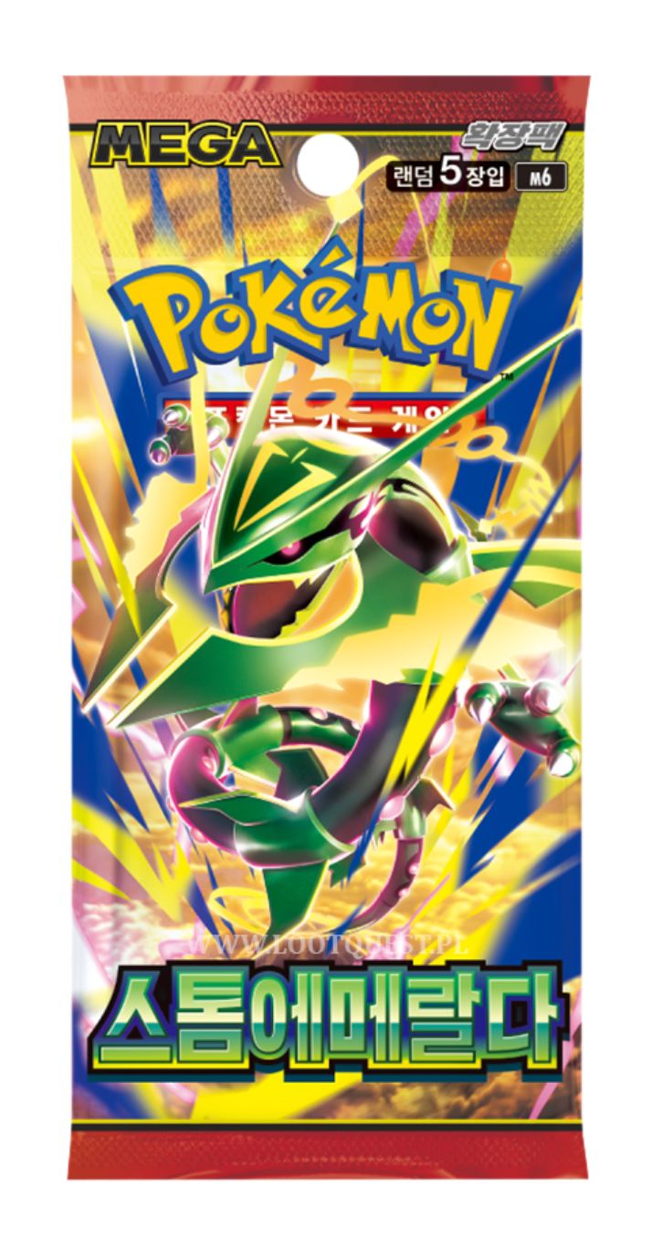 Pokémon TCG: Storm Emeralda [M6] – Booster (Koreański)